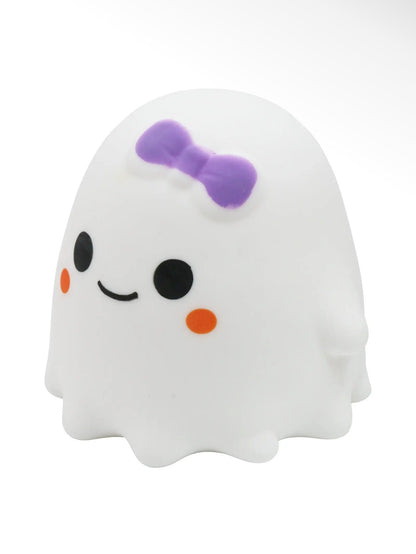 6” Giant Jumbo Cute Ghost Squishy Toy | Flour-Filled Sensory Fidget Relief