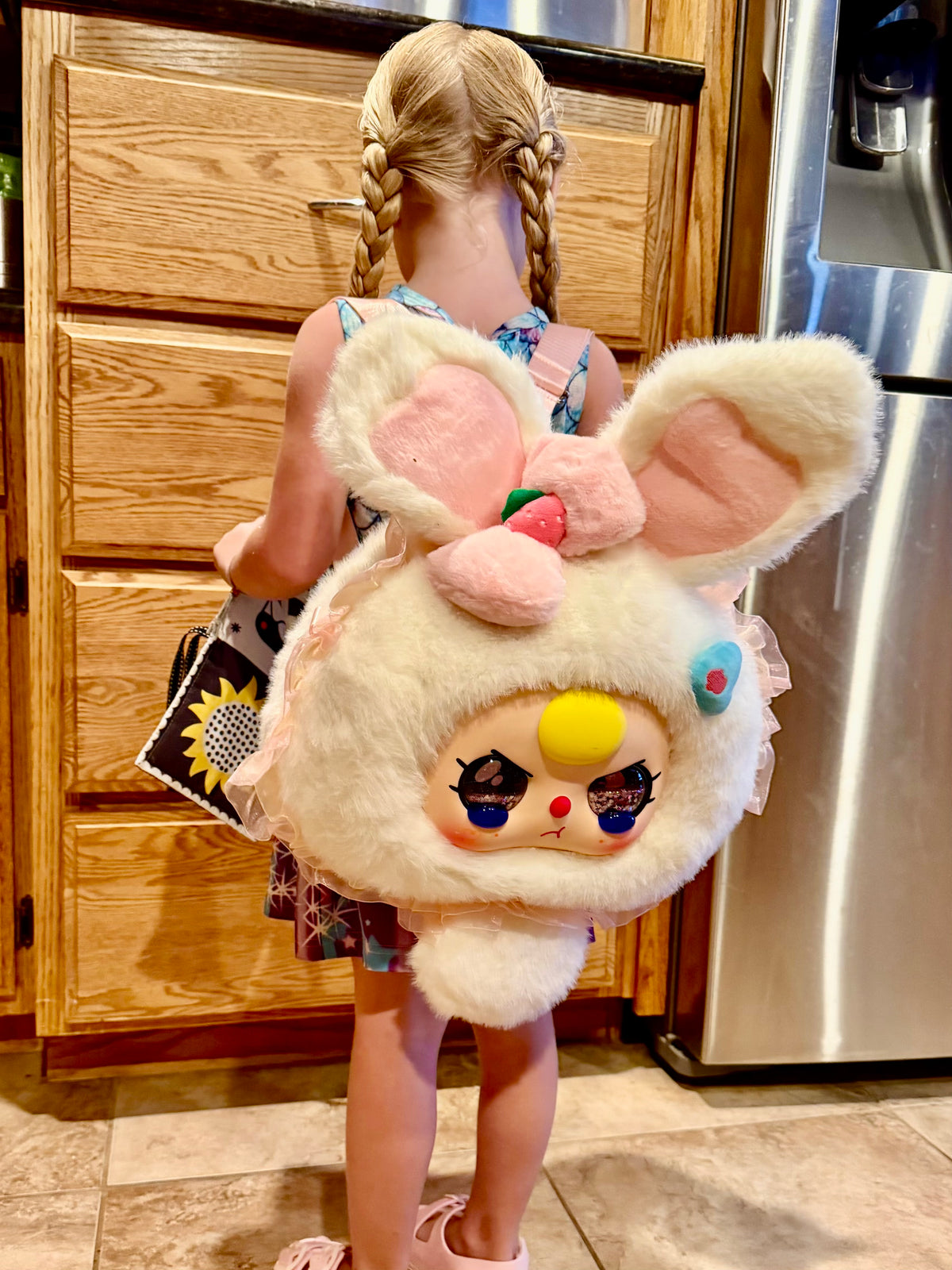 Baby Three Fairy Tale Big Head Backpack 800% - Confirmed