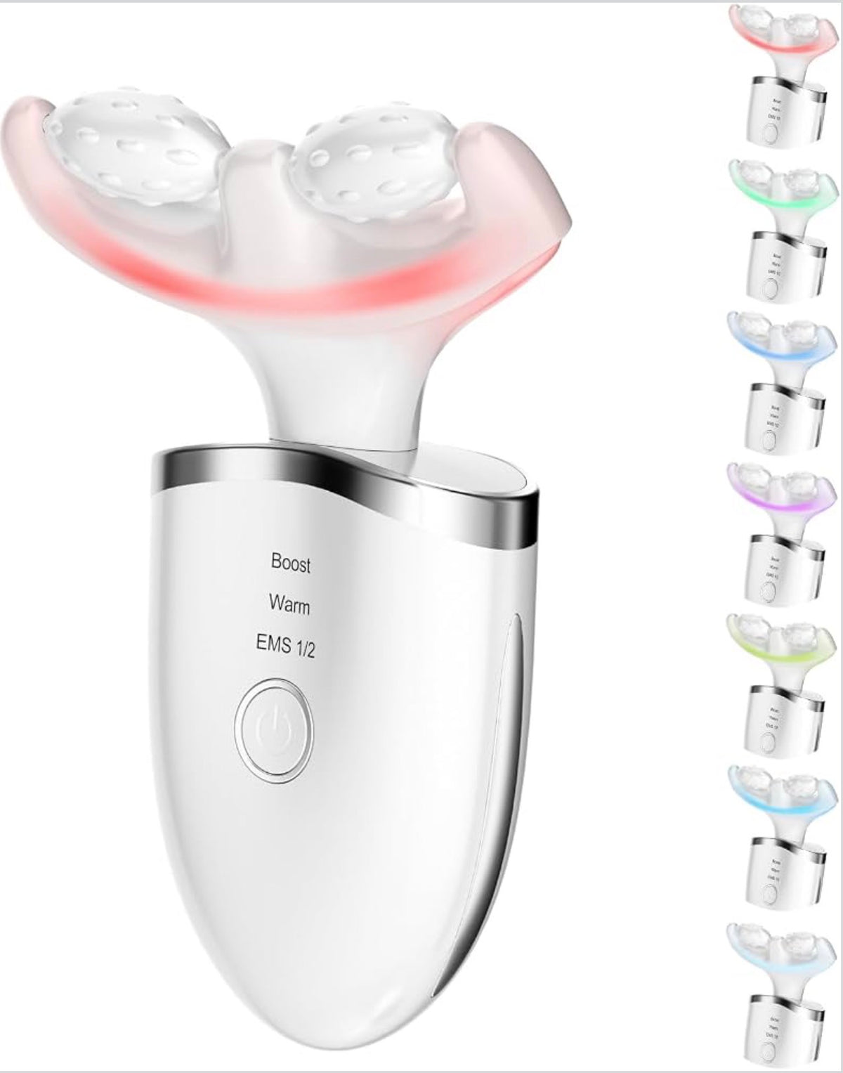 Facial Massager Face and Neck, 7 Color Light Based Face Massager Tool for Skin Care