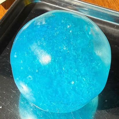 Slushy Vaseline Stress Ball – Moldable Ice Sand ASMR Squishy Fidget Toy for Anxiety & Focus, Silky TPR Crunchy Sound Squeeze Ball