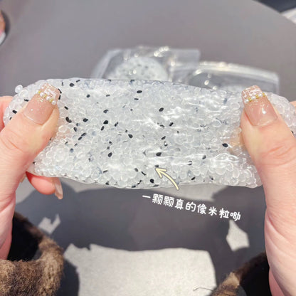 Sesame Rice Crunchy Squishy Ball (6cm)