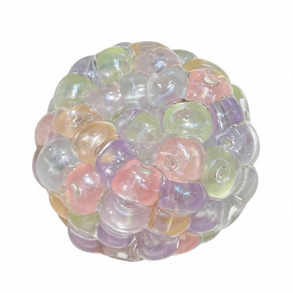 Crunchy Bead Ball Squishies 6cm Multicolor