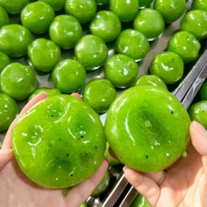 Kiwi Slushy Squishy – Moldable Vaseline & Ice Sand, Silky TPR Crunchy Sound