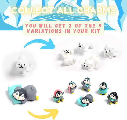 ICE AGE SLIME 2-PACK SET (Cloud + Crystal Clear)