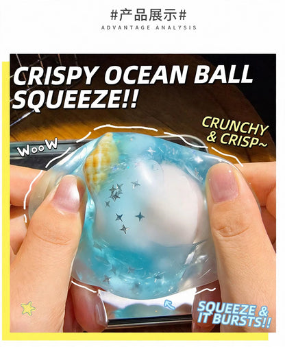 Crispy Ocean Ball Squishy Crunchy Crispy Slushy