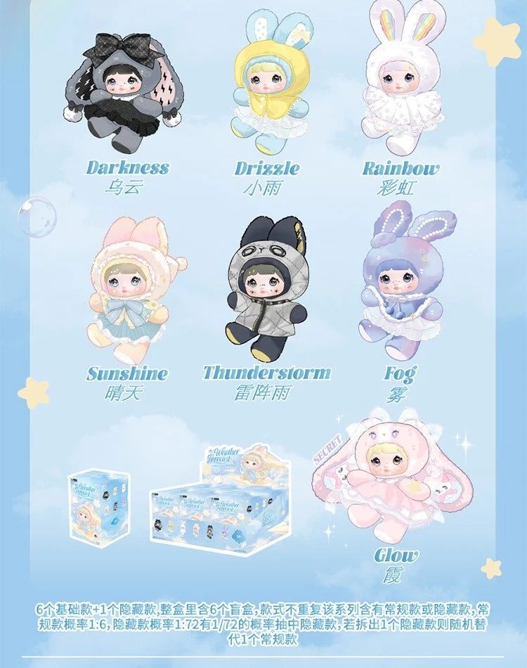 Nommi Weather Forecast Series Plush  – Confirmed Collectible Plush Figures